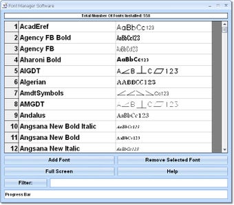 Imagen 0 para Font Manager Software