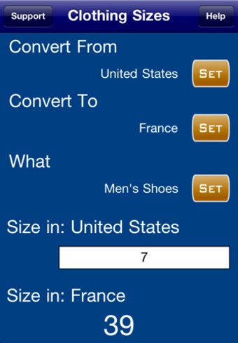 Image 0 for Clothing Sizes