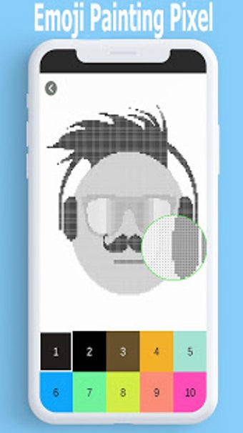 Imagen 1 para Emoji Color By Number, em…