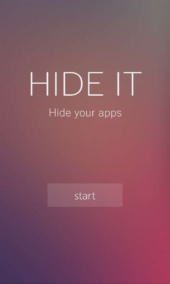 Imagen 1 para Hide It for Windows 10
