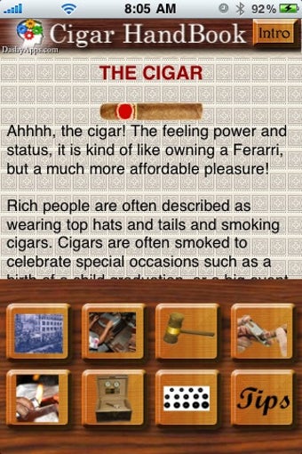 Imagen 0 para Cigar HandBook for cigar …