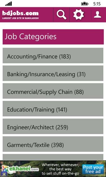 Imagen 2 para bdjobs.com