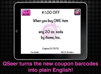 Image 1 for QSeer Coupon Reader