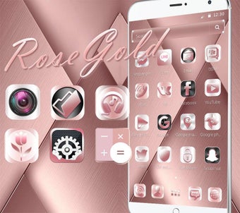 Image 1 for Rose Gold Theme