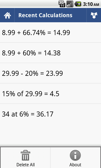 Imagen 2 para Percent Calculator
