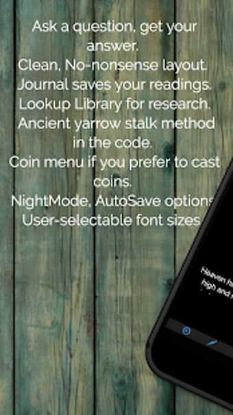 Imagen 0 para I-Ching: App of Changes