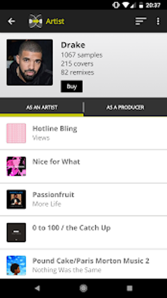 Imagen 2 para WhoSampled: Explore the D…