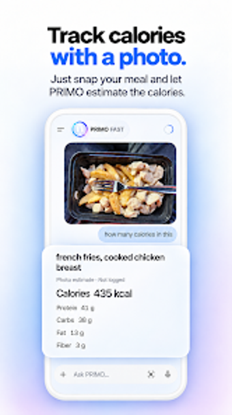Image 0 for PRIMO AI: Calorie Tracker