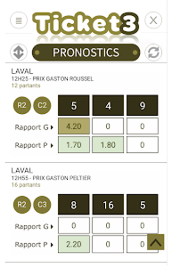 Image 0 for Ticket3 - N1 des Pronosti…