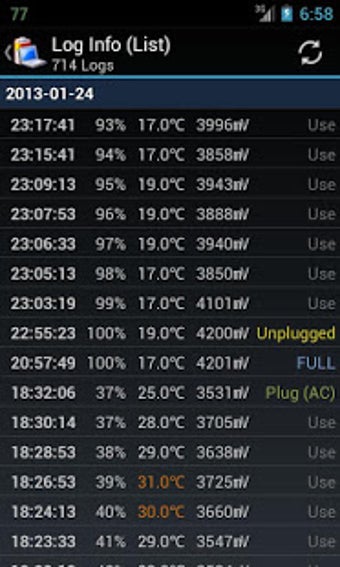 Imagen 3 para Battery Log