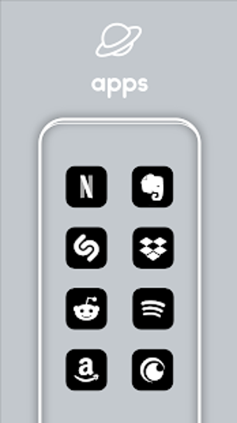 Image 2 for iOS 14 Black - Icon Pack