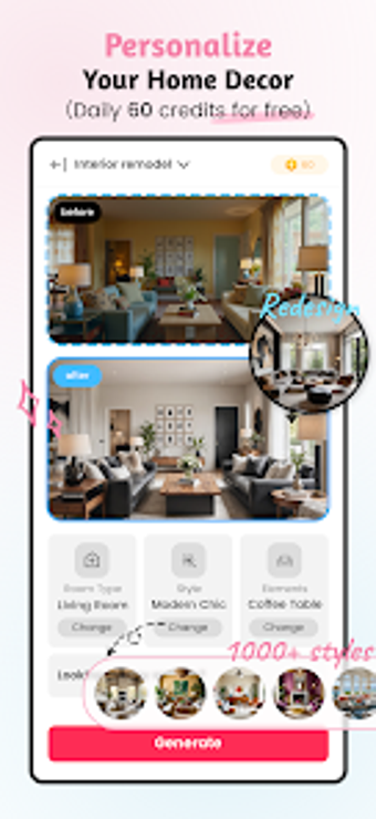 Imagen 0 para AI Home Design: Ideal Hou…