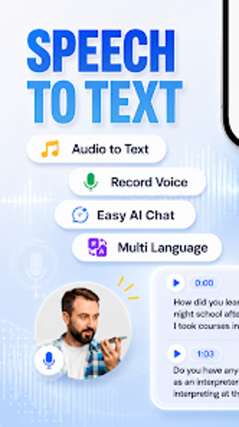 Imagen 0 para VoiceScript - Audio to Te…