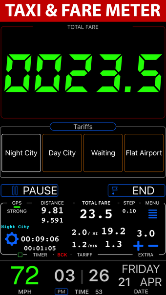 Imagen 0 para Taximeter. GPS taxi cab m…