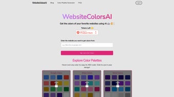 Imagen 0 para WebsiteColorsAI