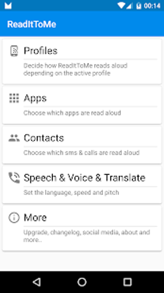 Image 6 for ReadItToMe - read sms, vo…