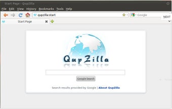 Imagen 1 para QupZilla for Linux (32-bi…