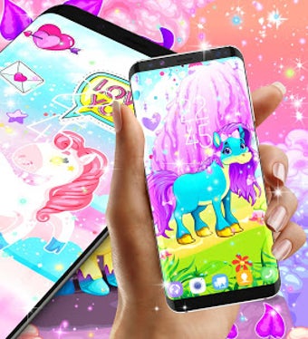 Image 0 for Unicorn live wallpaper