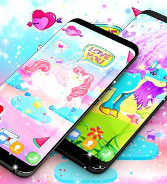 Image 2 for Unicorn live wallpaper