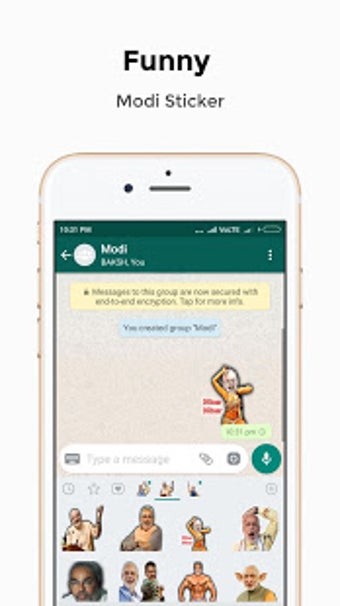 Image 1 for Modi Sticker App For What…