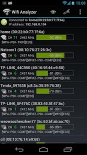 Imagen 7 para Wifi Analyzer