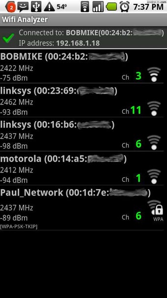 Imagen 11 para Wifi Analyzer