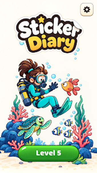 Imagen 0 para Sticker Diary: Puzzle Gam…