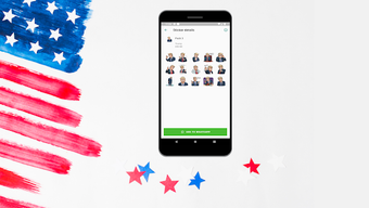 Image 0 for Stickers de Donald Trump …