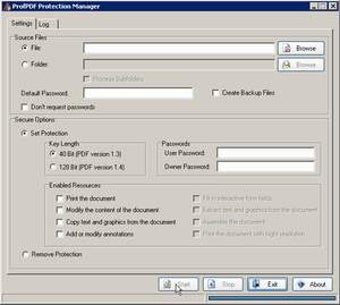 Imagen 0 para ProfPDF Protection Manage…