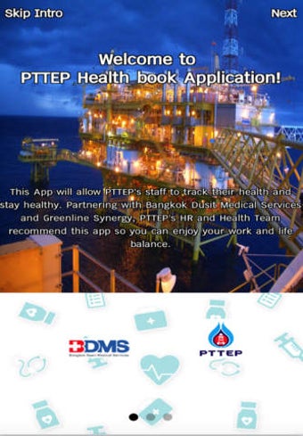 Image 0 for PTTEP Health Book Applica…