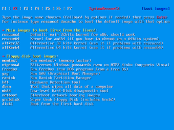 Imagen 0 para SystemRescueCD for Linux