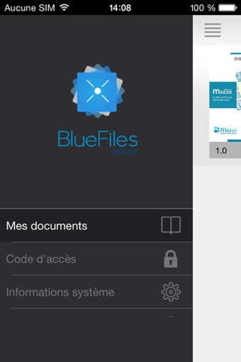 Image 0 for BlueFiles Reader