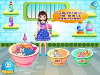Imagen 0 para Laundry washing girls gam…