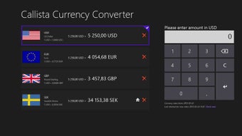 Imagen 0 para Callista Currency Convert…