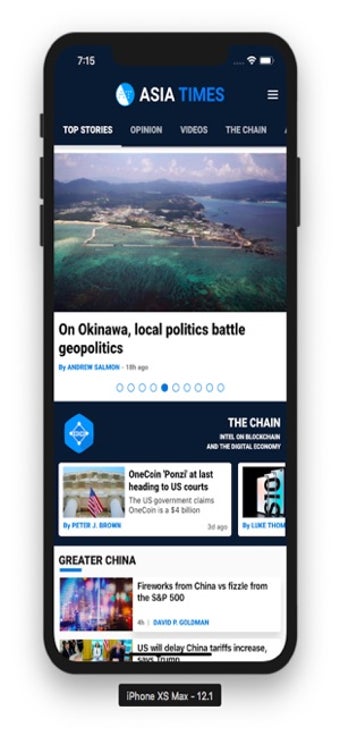 Image 1 for ASIA TIMES NEWS