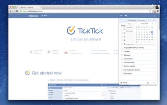 Imagen 0 para TickTick Extension for Ch…