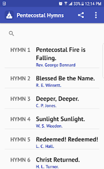 Image 2 for Pentecostal Hymns