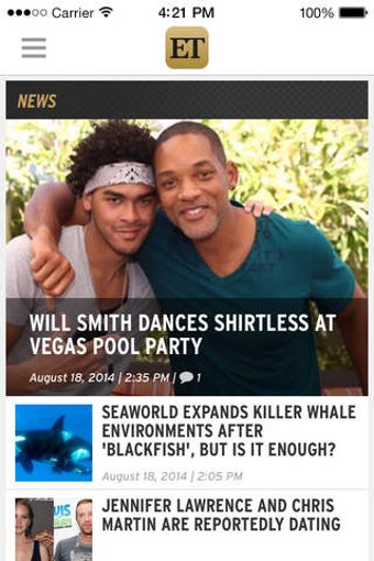 Image 0 for Entertainment Tonight - E…