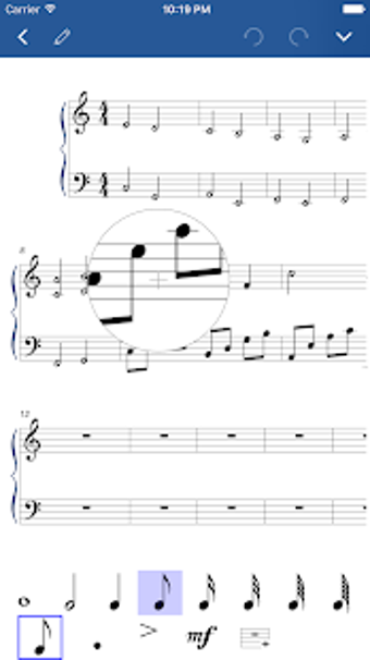Imagen 0 para Notation Pad - Sheet Musi…