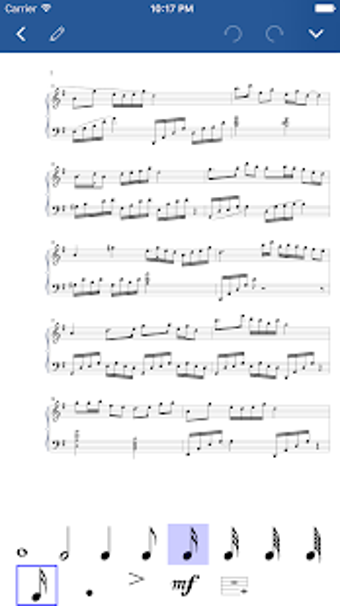 Imagen 3 para Notation Pad - Sheet Musi…