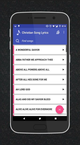 Imagen 0 para Christian Song lyrics (Hy…