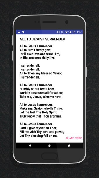 Image 0 for Christian Song lyrics (Hy…