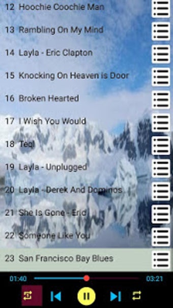 Imagen 0 para Eric Clapton -  Songs OFF…