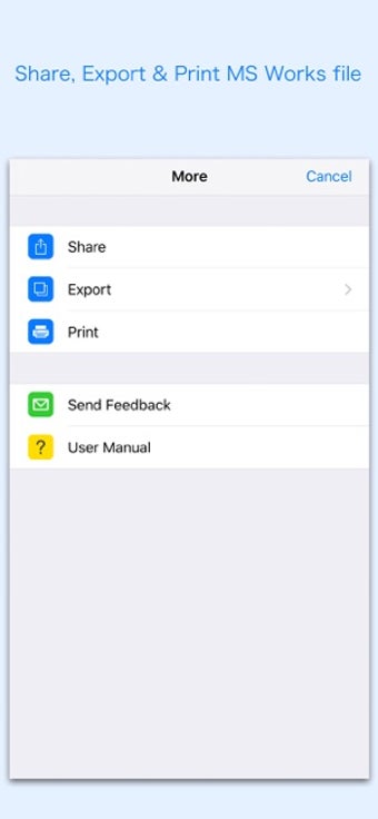 Image 3 for WPS Reader - for MS Works