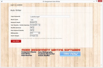 Imagen 0 para Dr Assignment Auto Writer