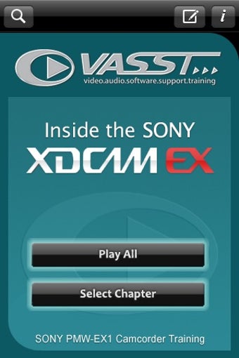 Imagen 0 para SONY XDCam EX Training