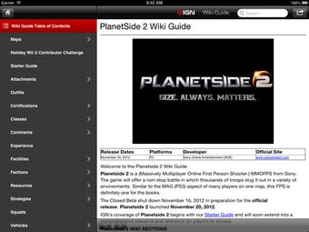 Image 6 for IGN App For PlanetSide 2