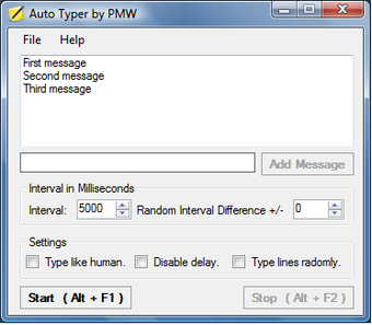 Imagen 0 para Auto Typer by PMW
