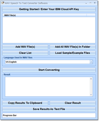 Image 0 for WAV Speech To Text Conver…