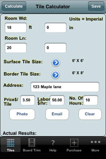 Imagen 0 para Tiles & Board Calculators